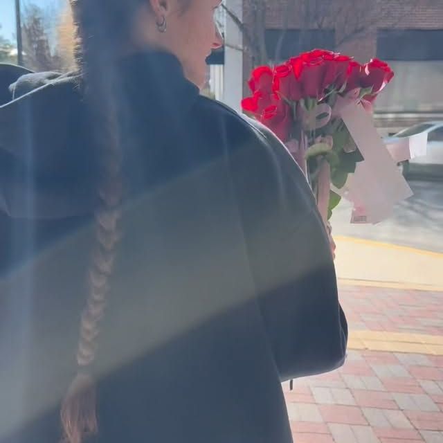 A rose 🌹 from us to you!! -District Flats